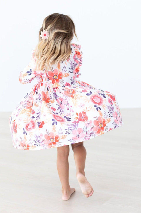 tangerine-leaves-ruffle-twirl-dress Mila &  Rose - Sophia's Style--12-24M--2